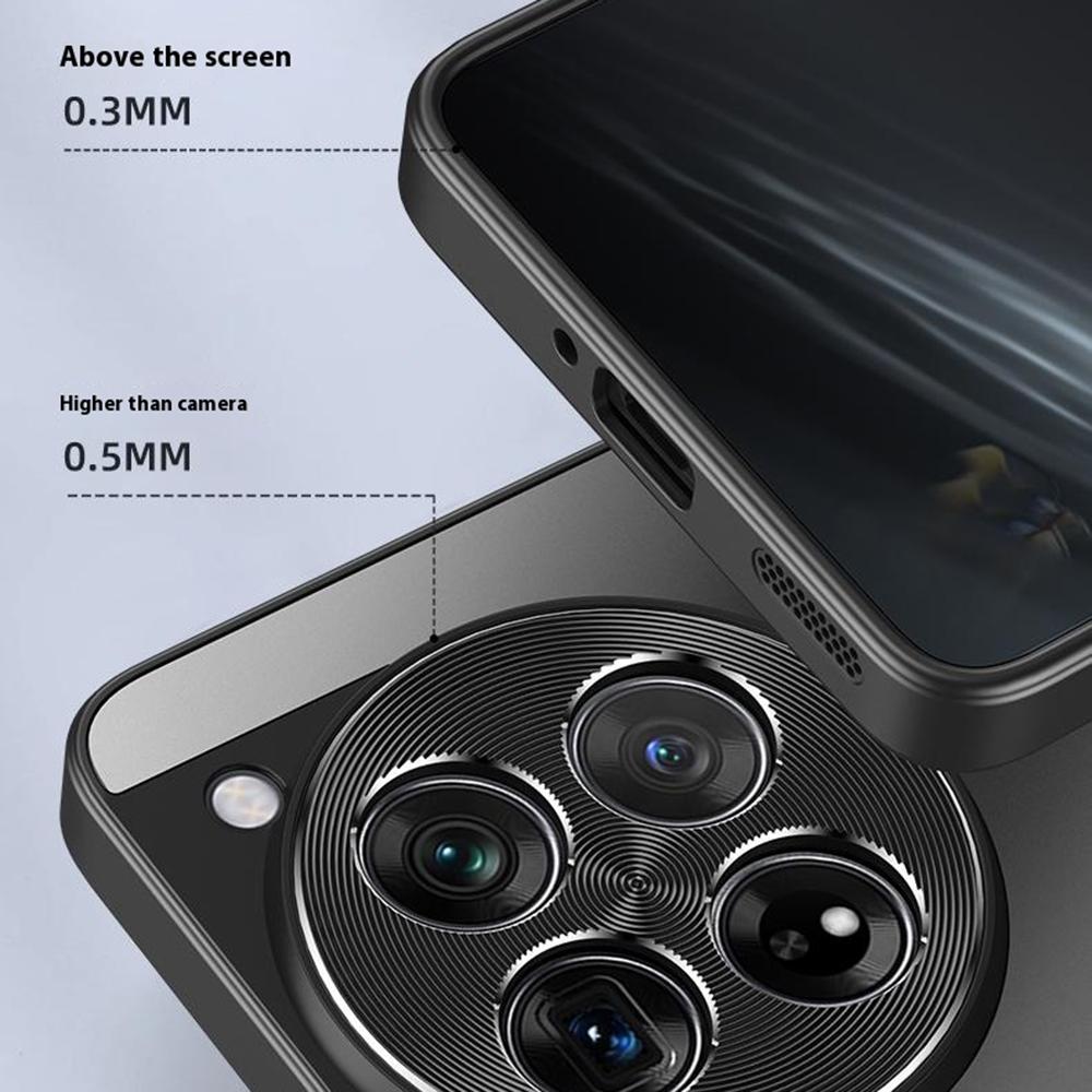 For OnePlus 12 5G Case CD Veins PC+TPU Anti-Slip Phone Cover