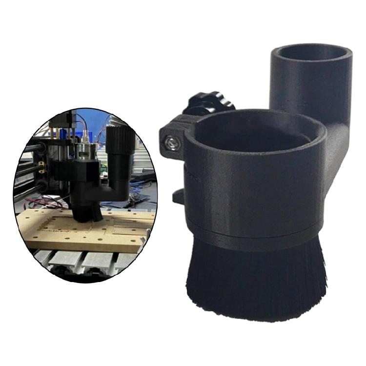 300W 500W Router Dust Shoe Nut Spindle Engraving Milling Machine Brush Cleaner