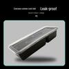 380ml Disposable 2-Compartment Lunch Box