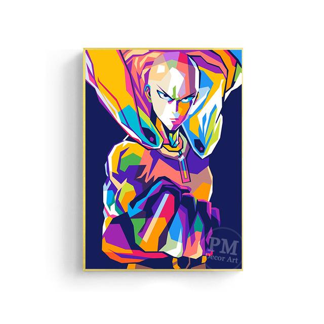 Klassisches japanisches Anime-Pop-Art-Poster und Druck My Hero Academia HD-Leinwandgemälde Kinderzimmerdekoration Cuadros Geburtstagsgeschenk