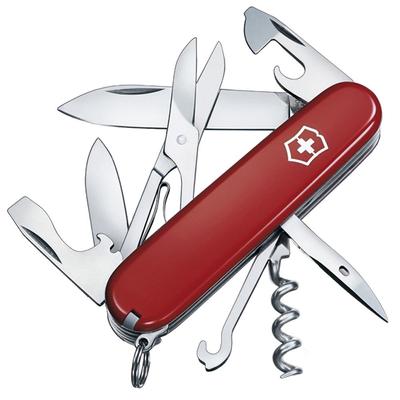 VICTORINOX Climber Red Outdoor Camping Outdoor Multitool Multifunktionswerkzeug Notfall Katastrophenvorsorge Multi Praktisch Kompakt Schere Multihaken