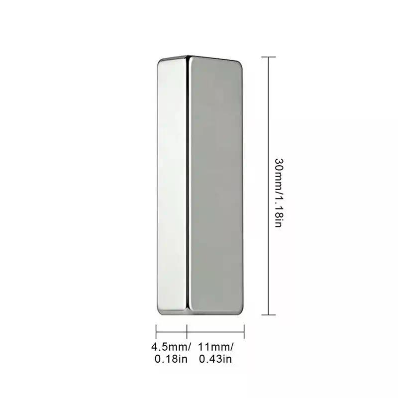 Super Strong Thick Strip Magnet Cat Eye Magnet For Nail Gel Polish 3D Line Strip Effect French Multi-Function Magnet Pen Tools