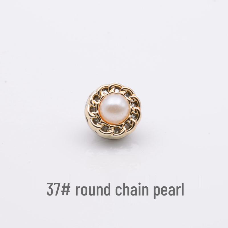 Korean Style Versatile Brooch: No-Sew Button for Clothing, Scarf, Hat & Lapel Decoration