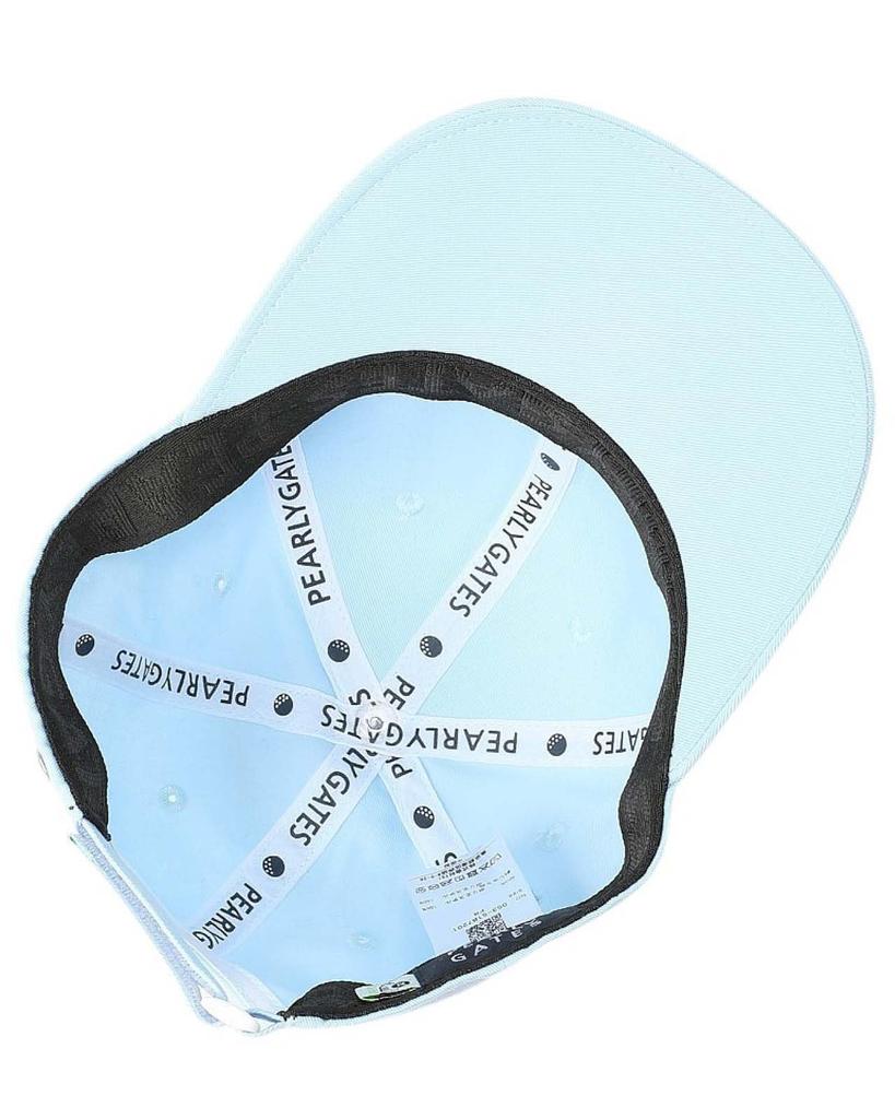 PEARLY GATES Unisex Golf Cap (Recycled Twill, Adjustable Size) / 053-5187201 110_Ice Blue FR