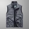 Men's Spring and Autumn Outdoor Leisure Waterproof Large Size Fishing Photography Multi-Pocket Quick-Drying Vest Working Cuff