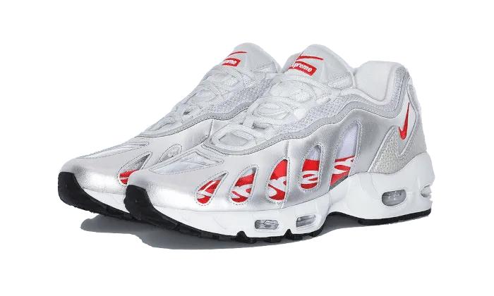 Air Max 96 Metallic Silver Supreme