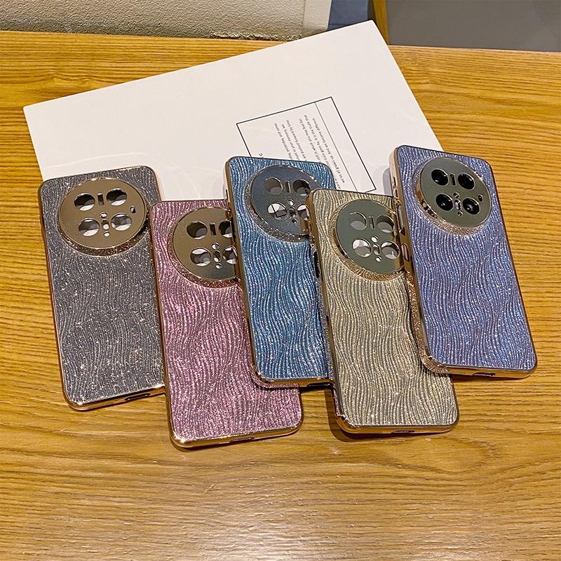 Bling Fashion Phone Case For Huawei Mate 50 Mate 60 Pro Mate 70 Pro Plus Shockproof Bumper Glitter Hard Protective Back Cover