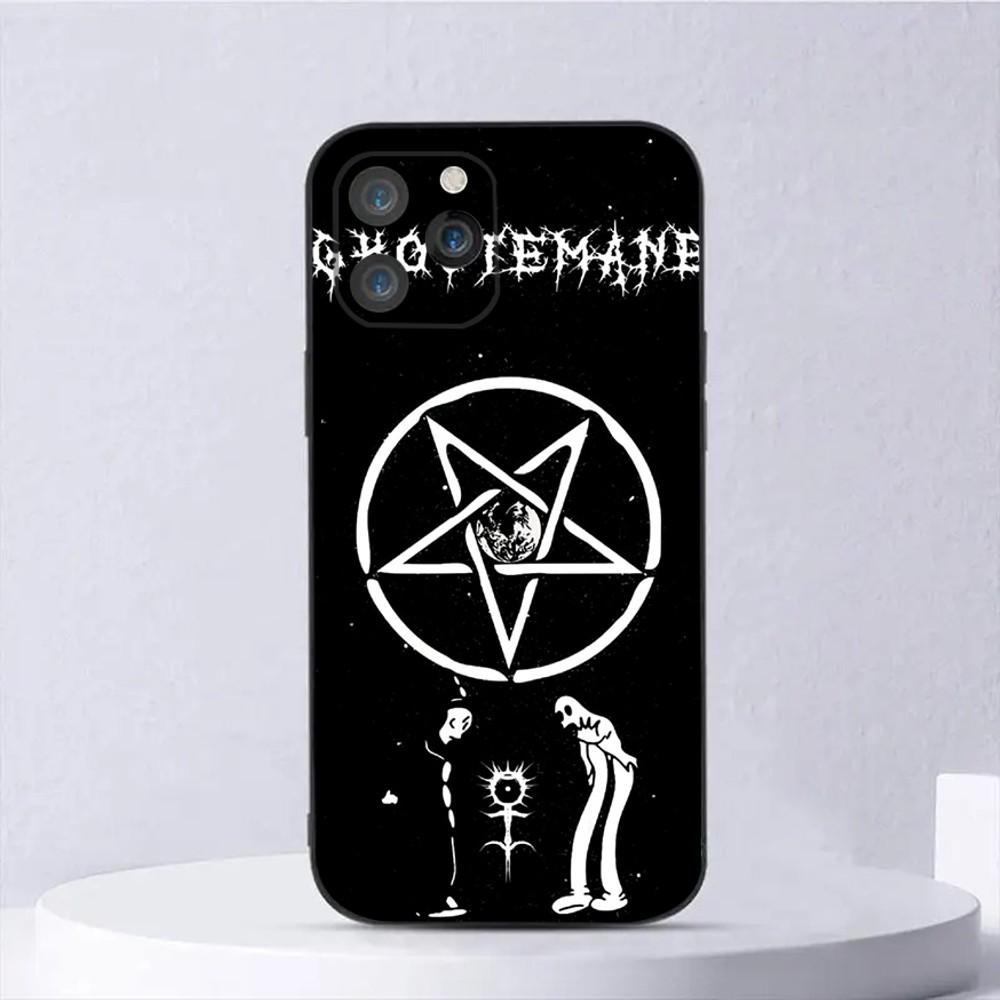 

Rapper G-Ghostemane Phone Case For iPhone 15,14,13,12,11,Plus,Pro Max,XS,X,XR,SE,Mini,8,7 Soft Silicone Black Cover iPhone8
