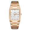 WWOOR 8837 Men's Quartz Square Waterproof Business Watch