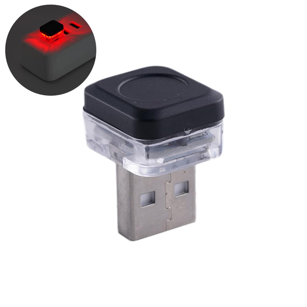 Mini USB LED Car Light Auto Interior Atmosphere Light Atmosphere Light Car Lamp Decorative Smart USB Accessories LED Colorf B6S6