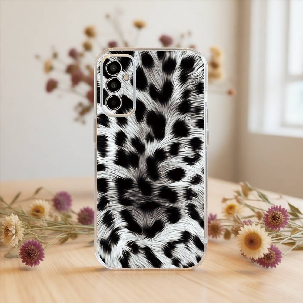 Leopard Print Phone Case Transparent Silicone Soft For SamsungA10,12,20,21S,30,31,40,50,51,52,70,71 Samsung a714g