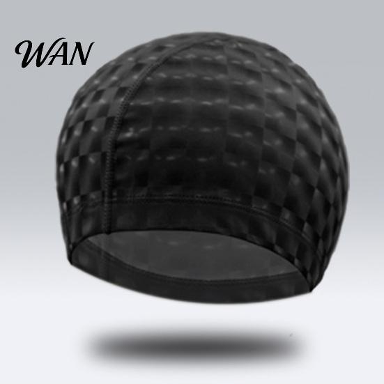Adults Swimming Cap Water Resistant Swim Cap, Short Long Hair Hat, Non-slip Stretchable Men Women Bathing for Pool, Beach, Lake Comfortable