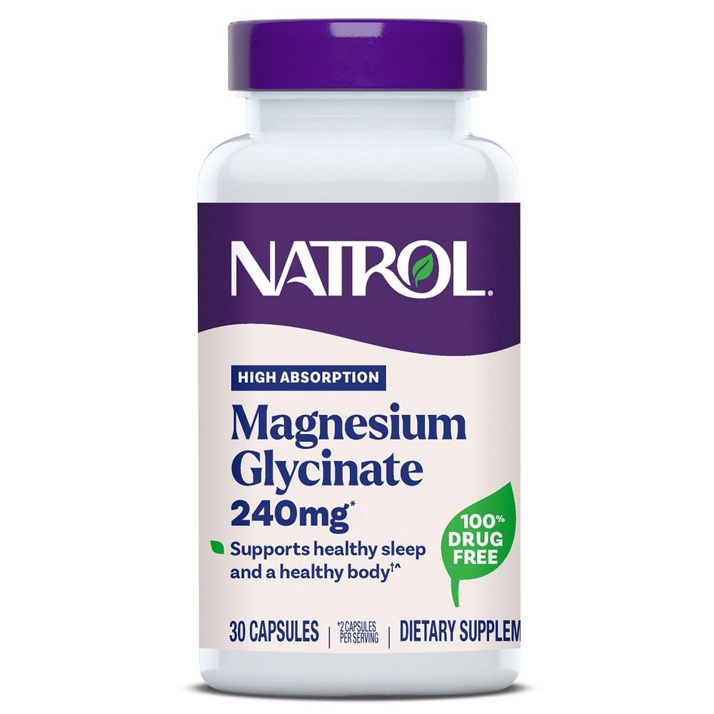 Natrol Magnesium Glycinate 240mg Capsule 1 pcs