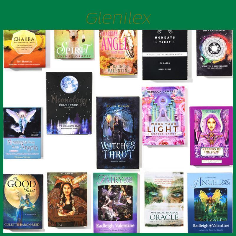 English Tarot Card Board Game Deck Oracle Magic Good Fairy Witch Animal Angel