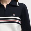 Fila Heritage Fashion Classic Simple Casual Versatile Comfortable Warm Long Sleeve Knit Sweater Women Sweater F11W548404FIV