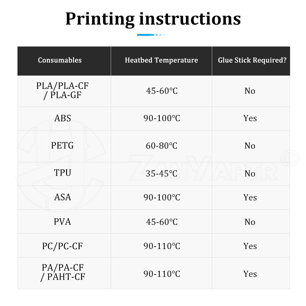 For Bambu Lab H2C PEO PET PEY PEI Build Plate 335x325mm Double Side Textured Sheet Smooth Heated Bed for 3D Printer Parts