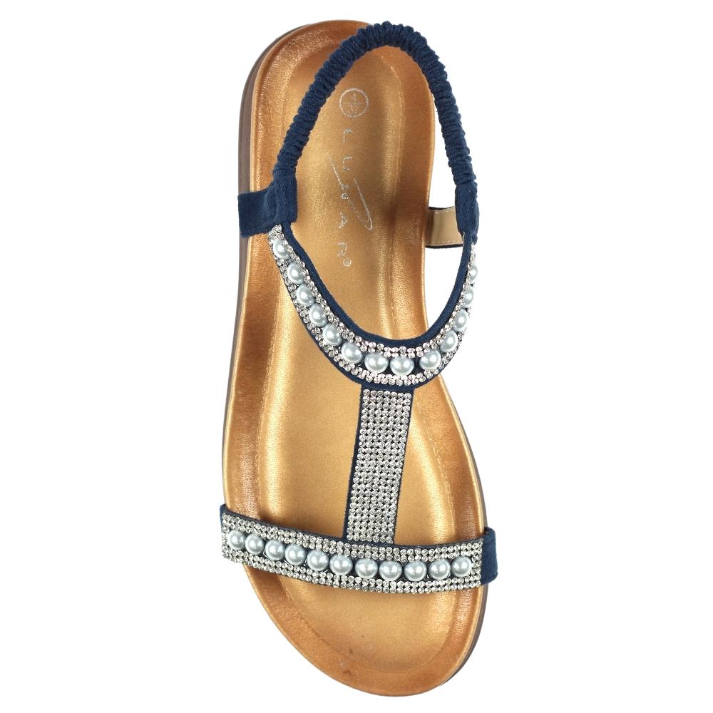 Lunar Womens/Ladies Tancy Pearl Sandals