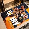 Golden State Curry Customize Text Carpet Perfect for Playrooms Dormitory Decorate Room Dining Room Anti-slip Rug Anime Office Decor Wedding Party Gift