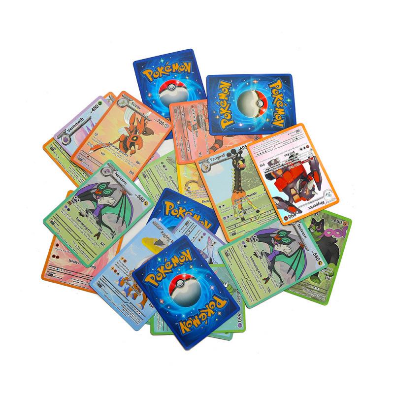 English Version Pikachu Anime Pokemon Blind Box Cards