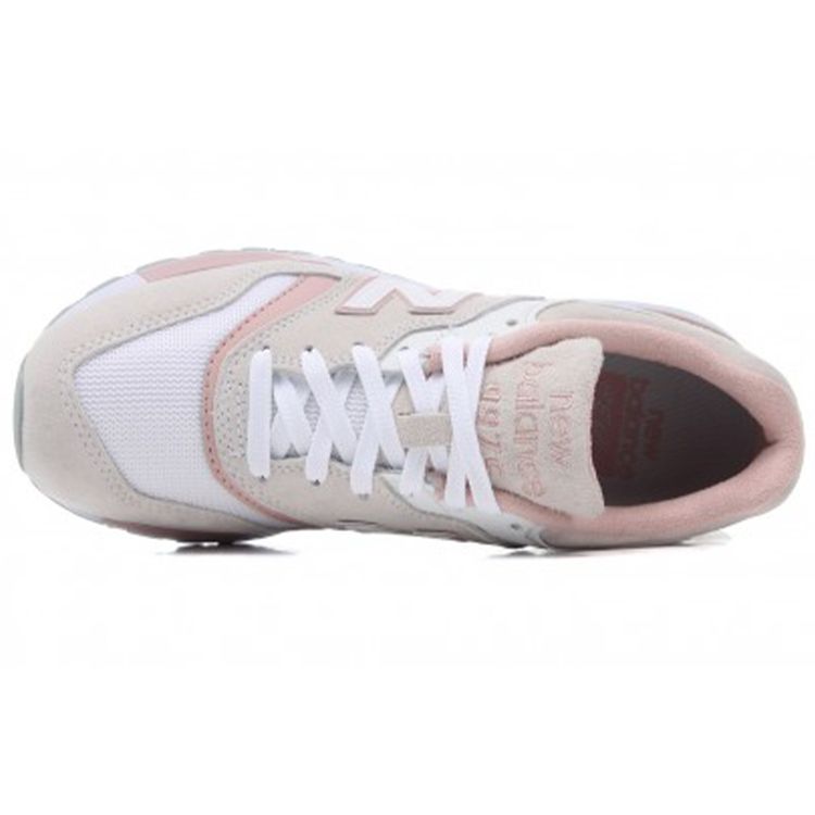 New Balance 997.5 Series Fashion Comfortable Classic Synthetic Leather Pigskin Low-Top Casual Running Shoes Unisex sneaker Gray Pink ML997HAJ