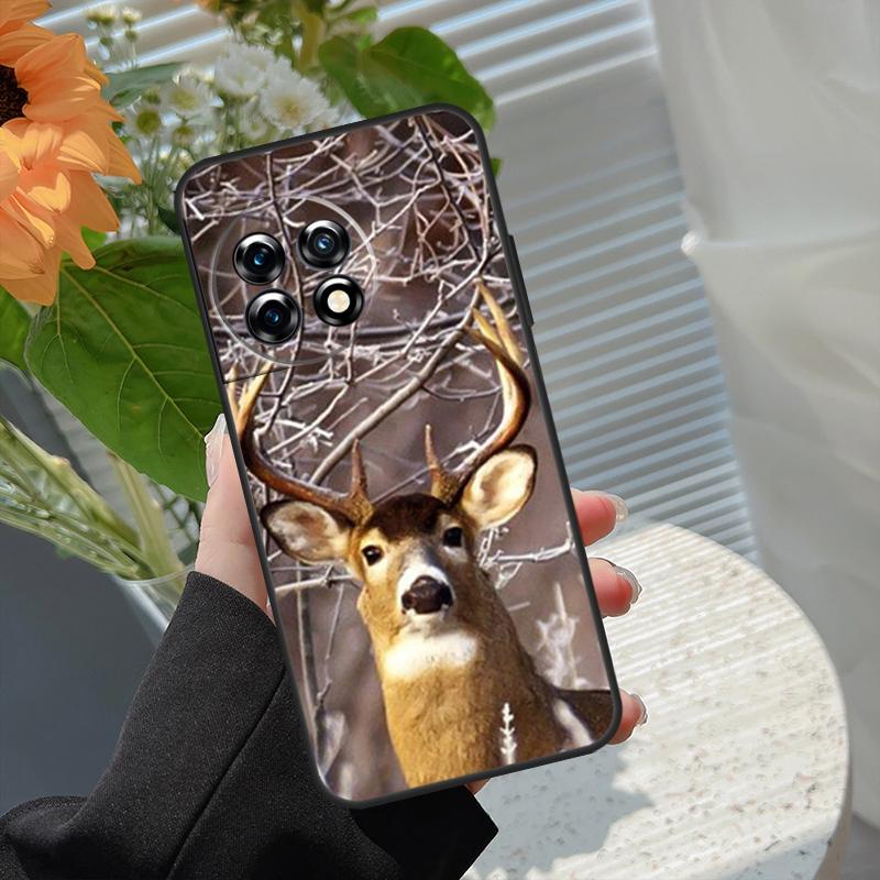 

Deer Hunting Camo Case For OnePlus Nord 5 CE 2 3 4 Lite N20 N30 OnePlus 13T 13R 15 13 12 11 10 10T 8T 15R Cover OnePlus 10R