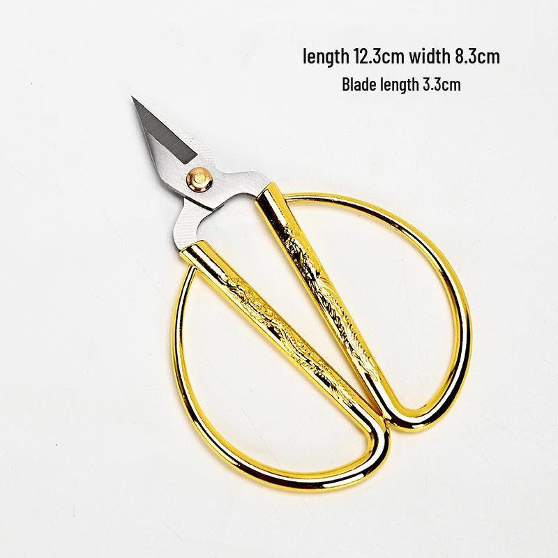 Retro Teeschere aus Edelstahl für Teezeremonien