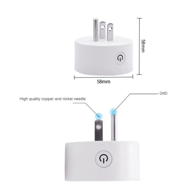 Corui Ewelink Wifi Smart Socket Uk/us Plug Mobile Phone App Timing Wireless Remote Control Plug Voice Control Socket