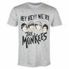 Monkees Graphic Cotton Band Tshirt Unisex Summer Short Sleeve Fashion Brand Tee Luxury Casual Vintage Tees