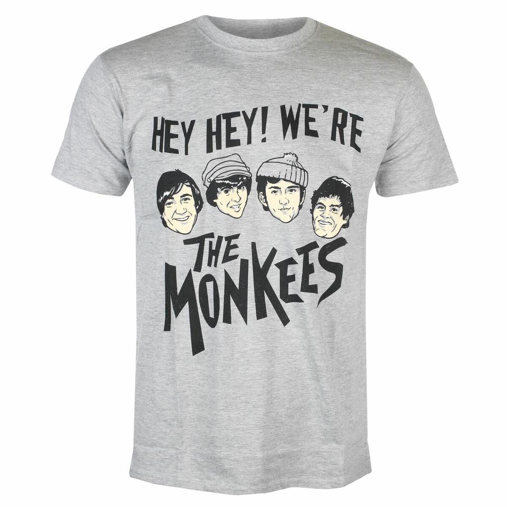 Monkees Graphic Cotton Band Tshirt Unisex Summer Short Sleeve Fashion Brand Tee Luxury Casual Vintage Tees