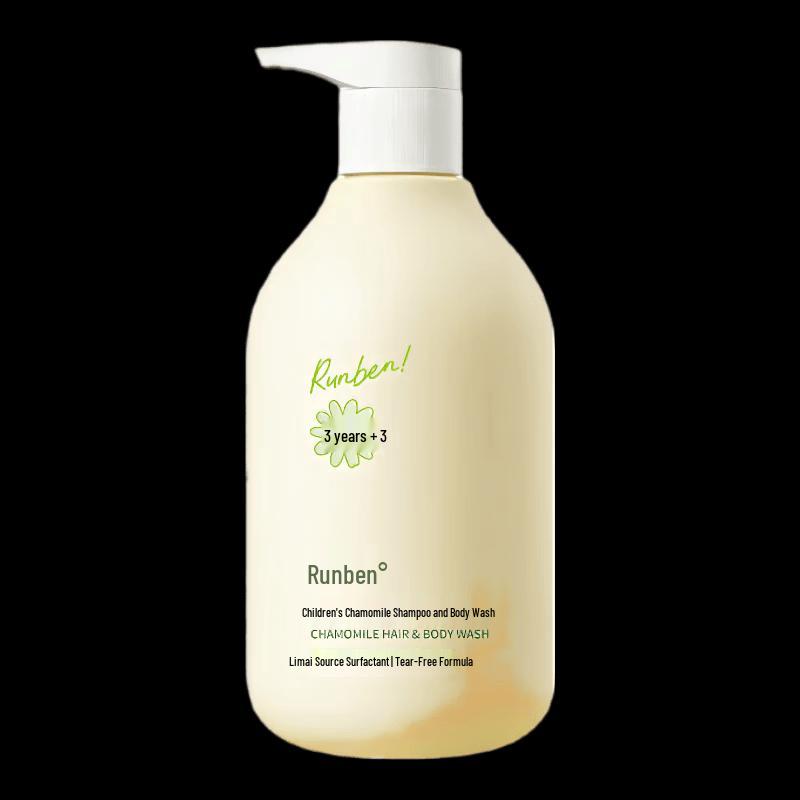 Runben Chamomile Baby Gentle Wash & Shampoo