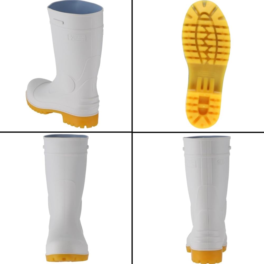 Sicherheit Zone 3E [Koshin Rubber] Stiefel, Stiefel, Sicherheit, Weiß, 24.0 cm,