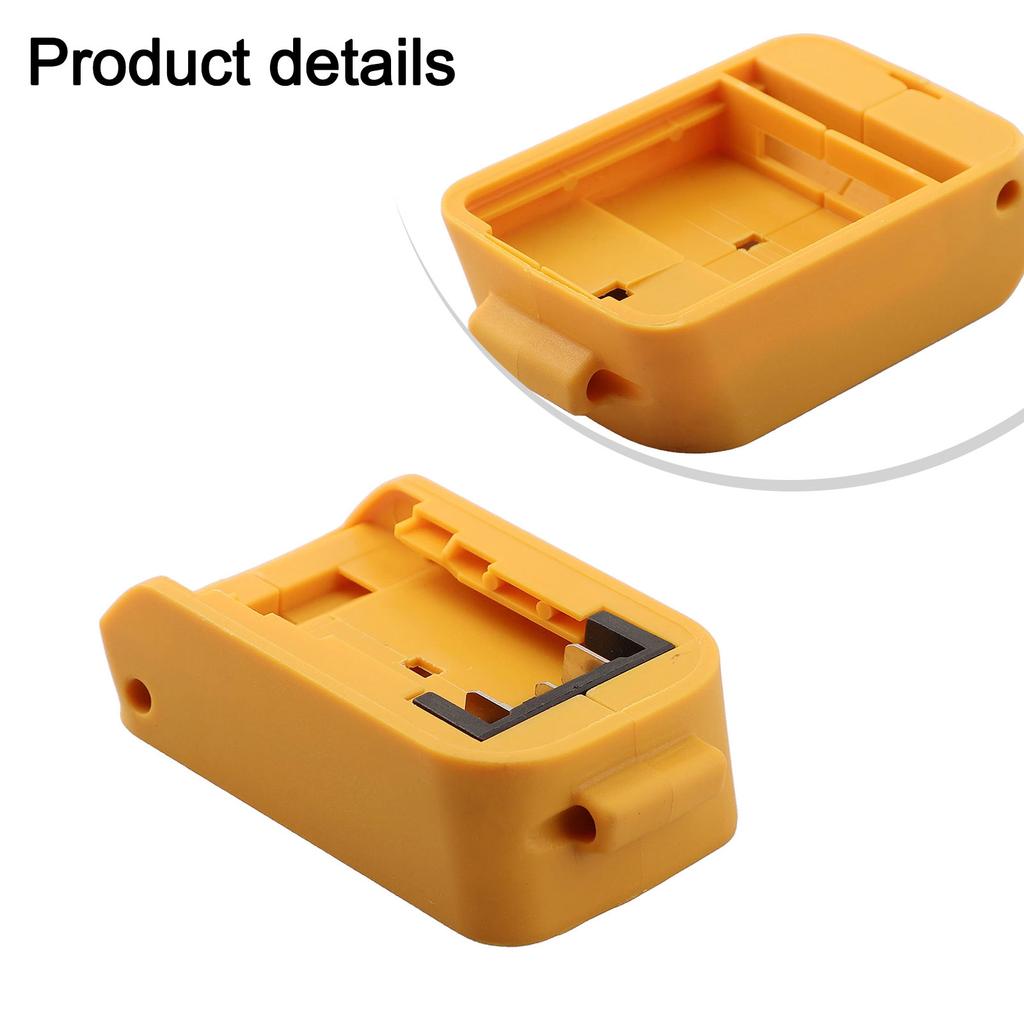 18V Battery Battery Adapter Portable Charging Solution USB To Mobile Phone Charging Flashlight Function For DCB206 For DCB200