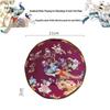 Exquisito Juego de Cuenco y Plato de Cerámica China: Vajilla Creativa Festiva de Porcelana Ósea con Cuencos, Platos y Cucharas