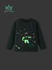Children's Space Astronaut Luminous Long-Sleeve T-shirt for Boys - Autumn/Winter 26th Season