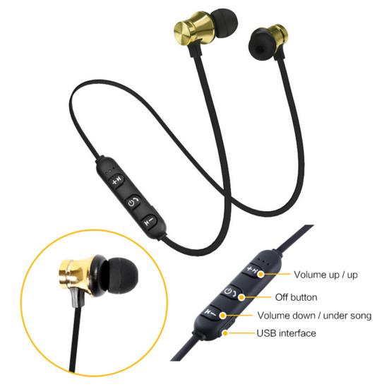 1Set XT11 Wireless Long Standby Time Earphone Multifunctional Universal In-ear Mini Wireless Bluetooth-compatible