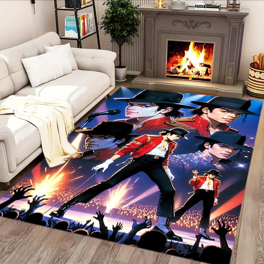 Michael Jackson Immortal Live rug for living rooms, bedrooms, home décor, and as gifts.