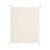 Francfranc Shirley Throw (170cm x 130cm) Ivory Blanket/Half Blanket