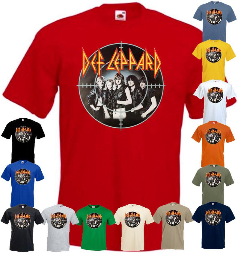 26 Def Leppard Tričko hard rock heavy metal všechny barvy všechny velikosti S-5XL Unisex Tričko