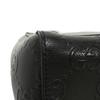 Used 9539 GG Embossed Tote Bag 625774 7924 Punching Shoulder Bag Double G Black Men's from Japan AUTHENTIC