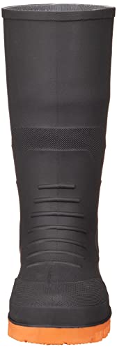 Fukuyama Rubber Galore Toe Cap Sanitary Boots, Black, Size 27.5cm, LL, TP-100