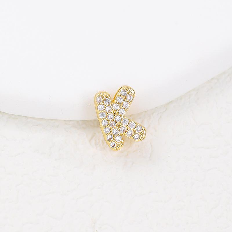 Initial A-Z Letters Pendant Necklace Women Men Choker Stainless Steel Necklace Pendant Necklace Gold Color Hip Hop Iced