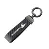 Car Carbon Fiber Style Keychain Microfiber Leather Key Chain For Toyota Harrier 30 60 80 XU30 XU60 XU80 2022 2023 Accessories