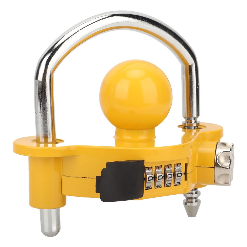 Trailer Coupler Lock Universal Hitch Lock U Shaped Combination Lock for Security