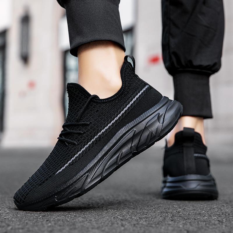 Adidași Bărbați Pantofi Sport Casual Confortabili Exterior Anti-alunecare Modă Plasă Talpă Groasă Respirabili Alergare Pantofi de Alergare Masculini