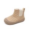 Kids' Winter Velvet Boots: Soft, Warm, Double Cotton Martin Boots with Comfortable Sole for Boys and Girls