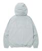 Covernat Comfy Nylon Windbreaker Jumper Light Grey