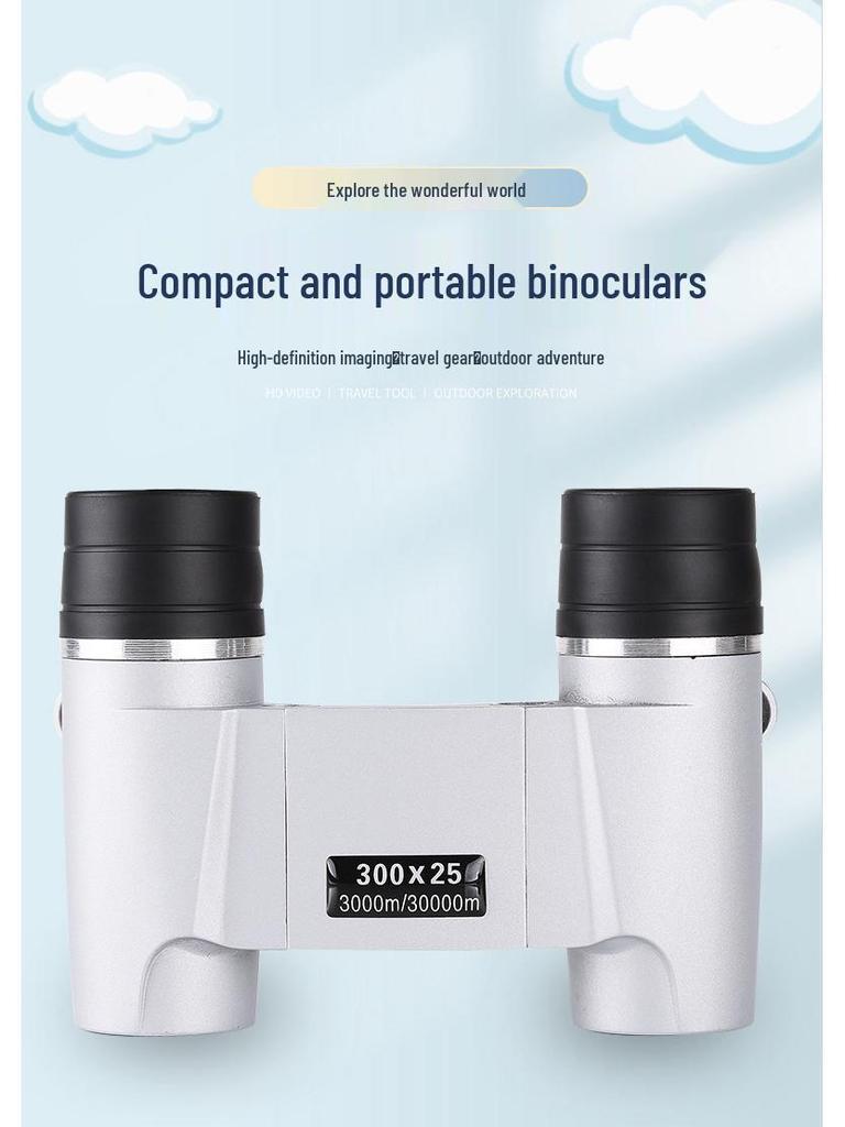 HD Autofocus Telescope Binoculars – High Magnification, Low Light Night Vision, Portable for Outdoor Use