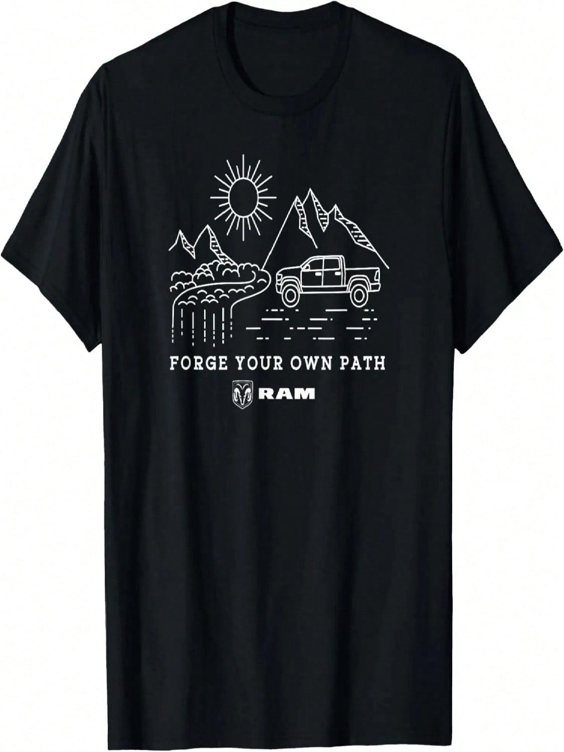 Ram Trucks Forge Your Own Path T-Shirt S разноцветный