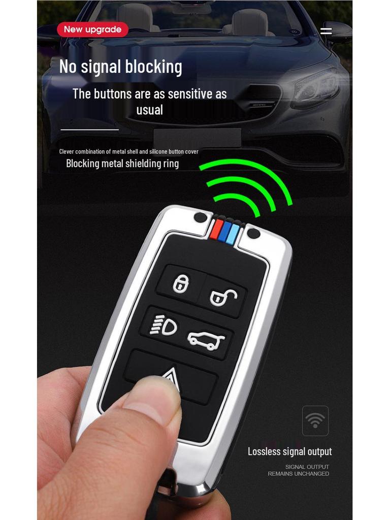 Compatible Key Case Cover for 20 Land Rover Discovery Sport Models
