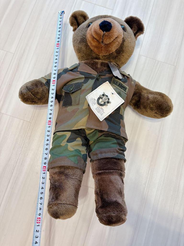 [USED] BEAR FORCES Military Camouflage Teddy Bear, 50cm